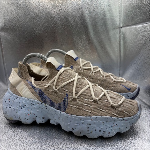 Nike Shoes - Size 8 Nike Space Hippie 04 Sail Astronomy Blue Womens Athletic Shoes CD3476-101